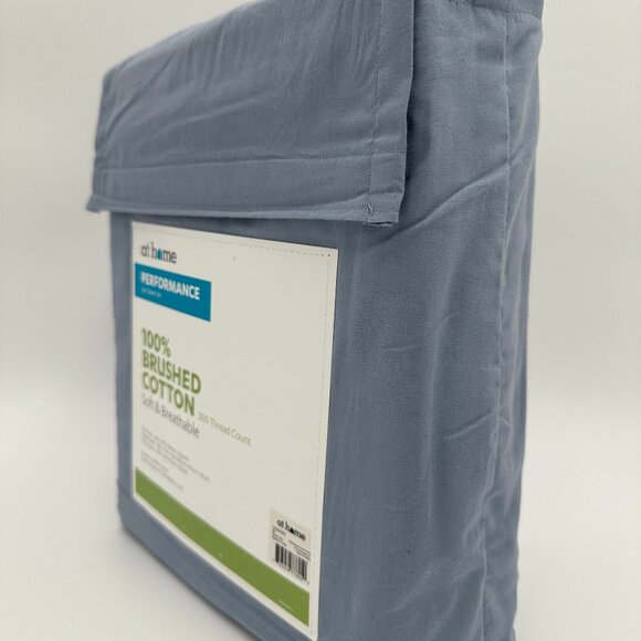 100% Cotton Twin Sheet Set 3pc Brushed 300TC Soft Breathable Bedding - Picture 2 of 6